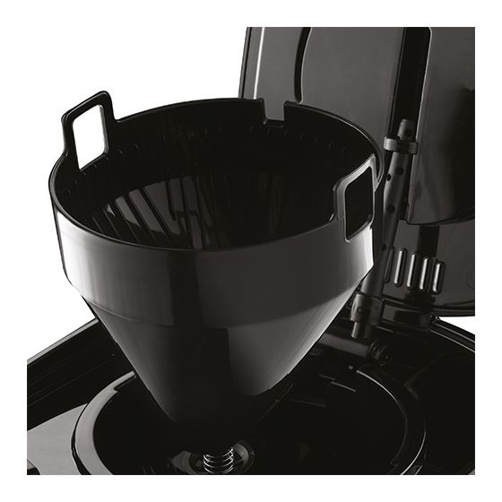 26160-56 12 Tassen Filterkaffeemaschine  (Schwarz) 