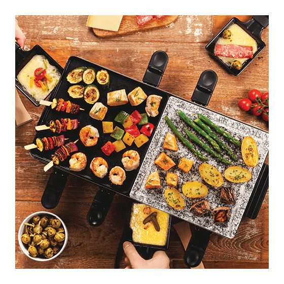 26280-56 Multi Raclette 3 in 1 8 Person(en) 1400 W 
