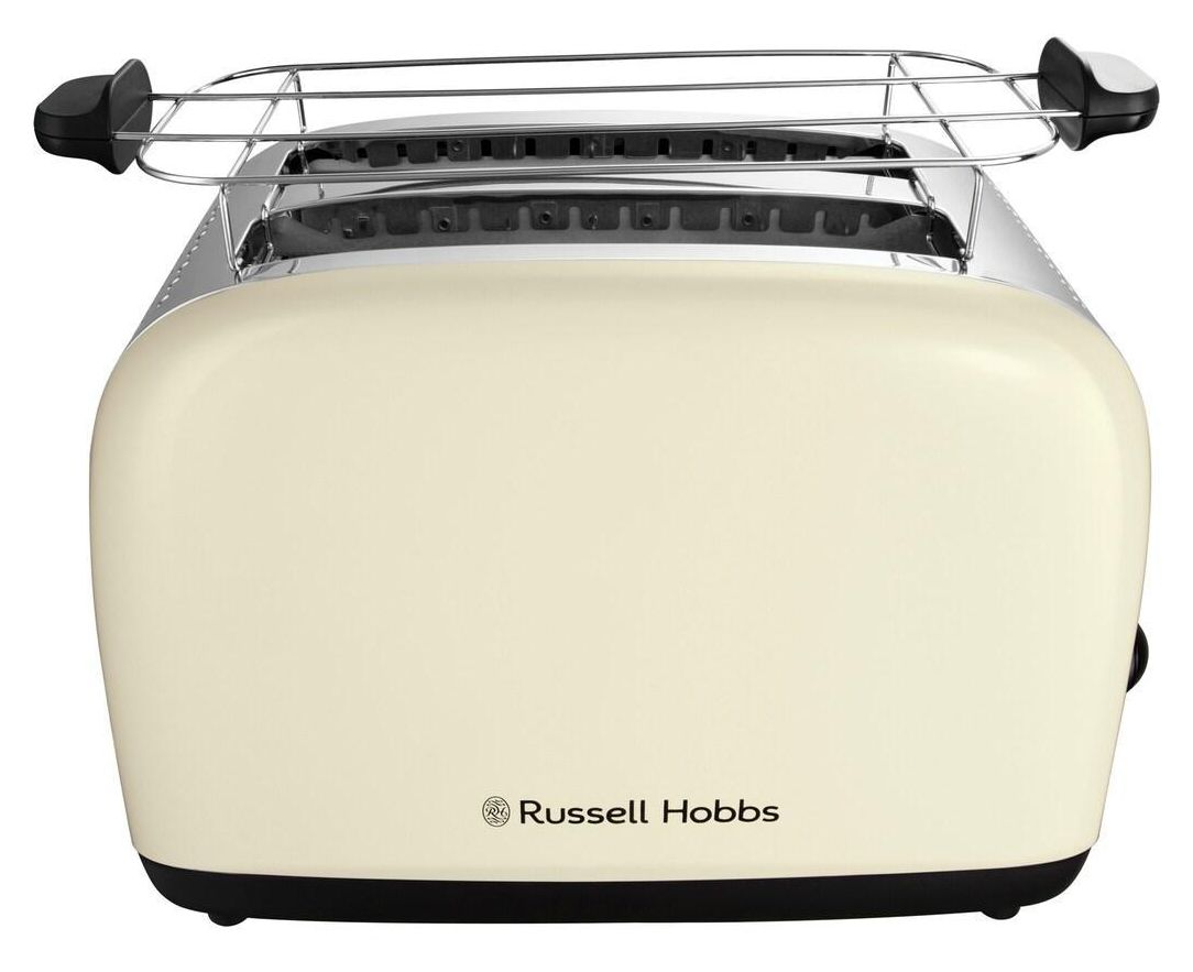 26551-56 Colours Plus 2S Toaster 1600 W 2 Scheibe(n) 6 Stufen  (Cremefarben, Silber) 
