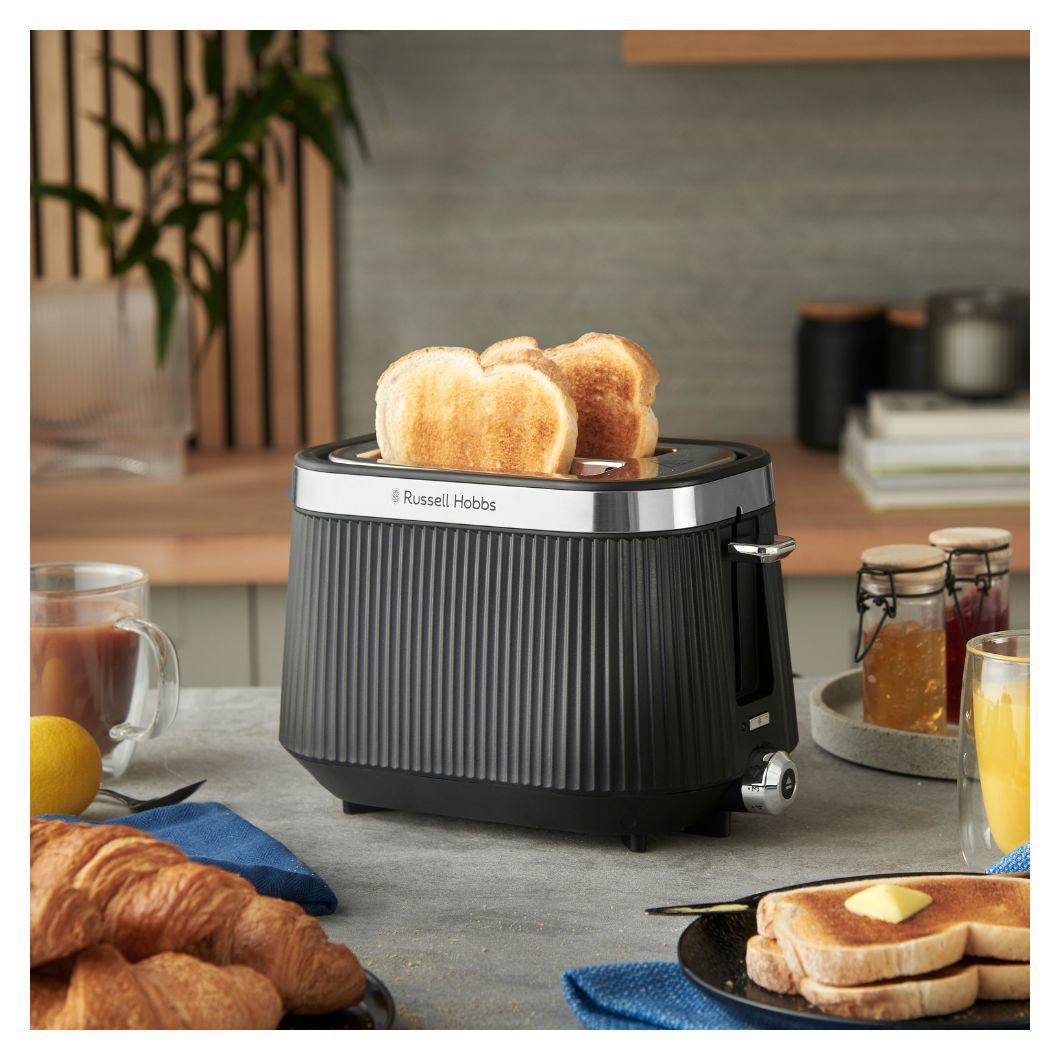 26760-56 Bronte Toaster 980 W 2 Scheibe(n) 6 Stufen  (Schwarz) 