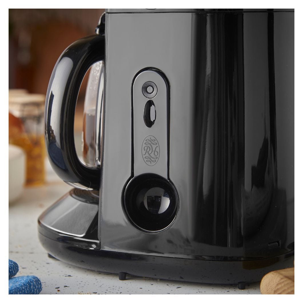 26780-56	Bronte 10 Tassen Filterkaffeemaschine 1,2 l  (Schwarz, Silber) 