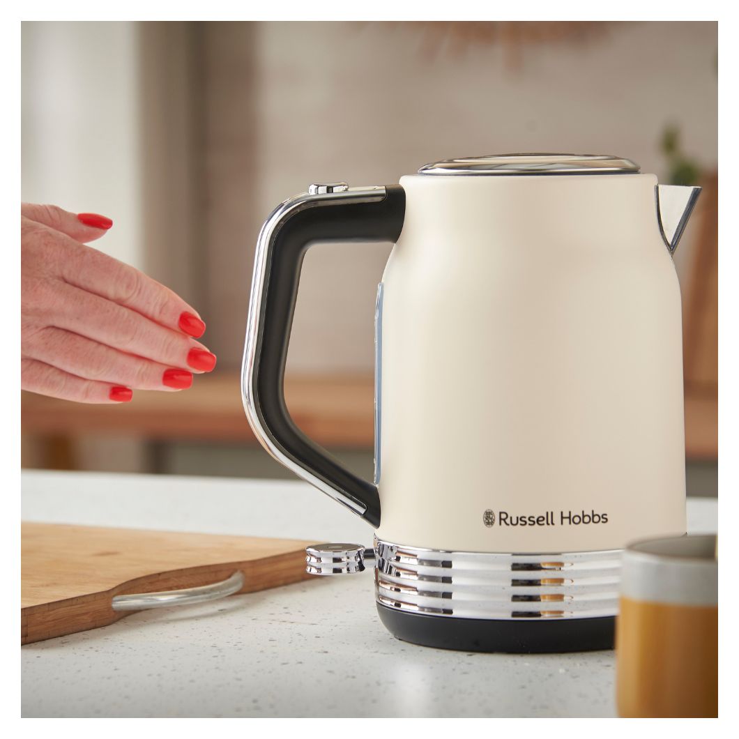 28640-70 Hanley 1,7 l Wasserkocher 2400 W (Schwarz, Cremefarben) 