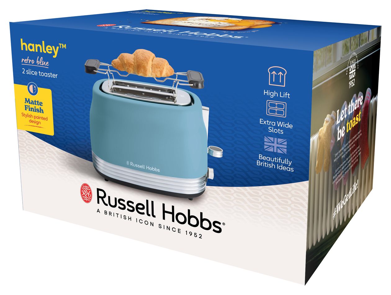 28651-56 Hanley Toaster 900 W 2 Scheibe(n) 6 Stufen  (Blau) 