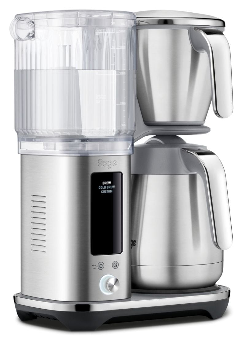 The Luxe Brewer 12 Tassen Thermo Filterkaffeemaschine 1,8 l  (Edelstahl) 