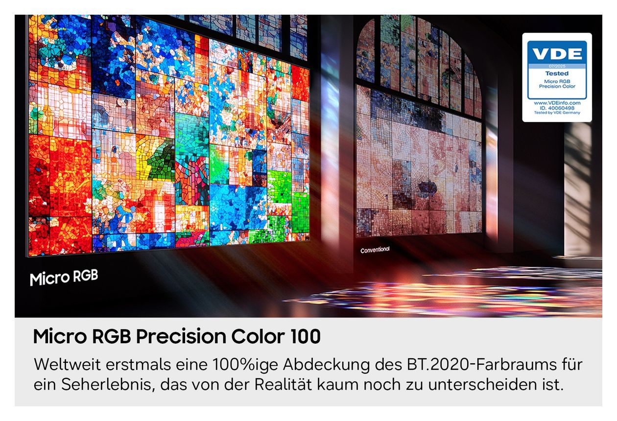 100" Micro RGB R85H Samsung Vision AI Smart TV (2026) 