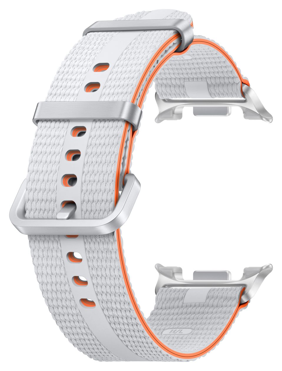 Athleisure Band Armband M/L Samsung Galaxy Watch8 | Watch8 Classic  (Weiß) 