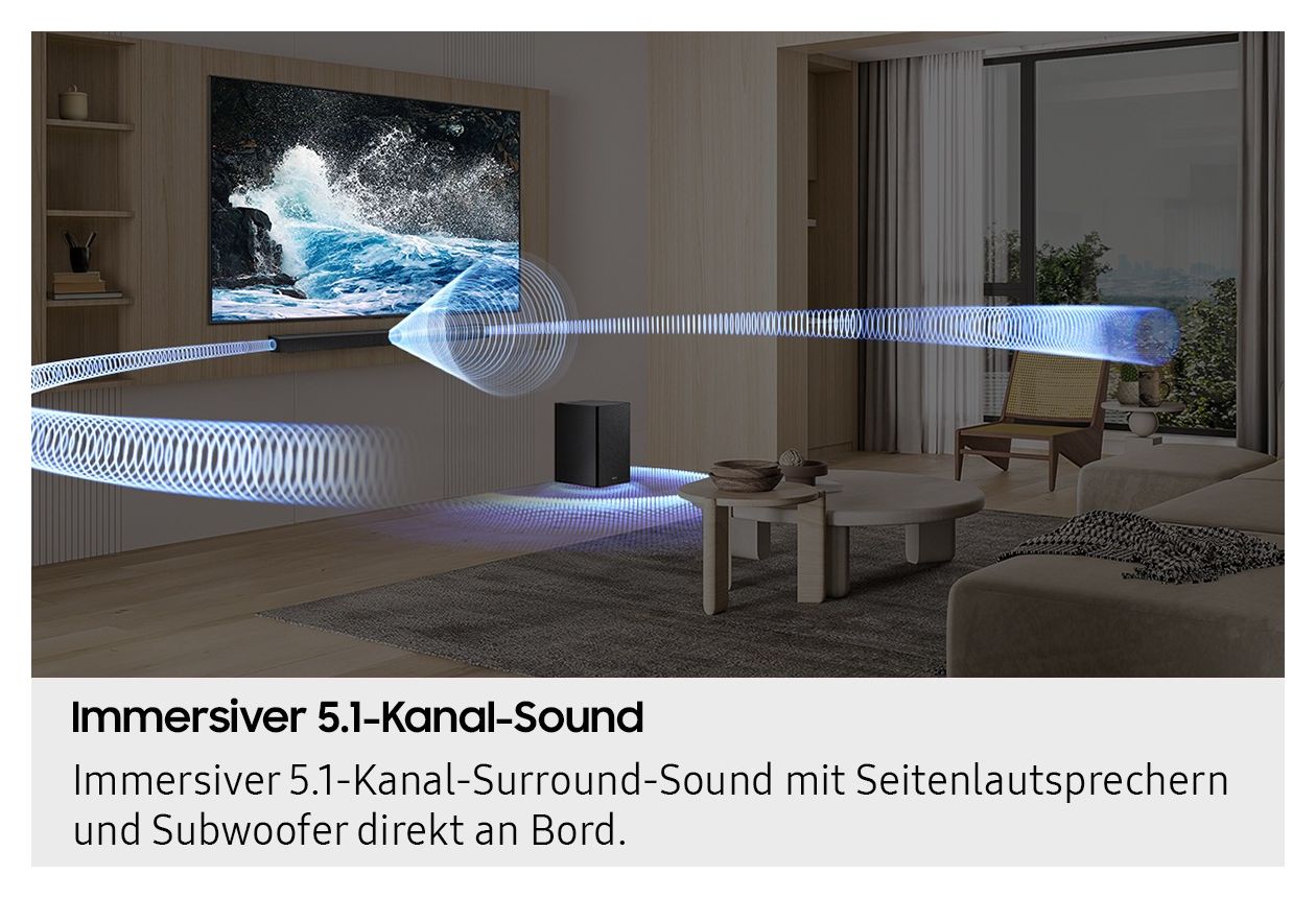 B-Serie Soundbar HW-B760GF 5.1-Kanal Subwoofer (2025) 