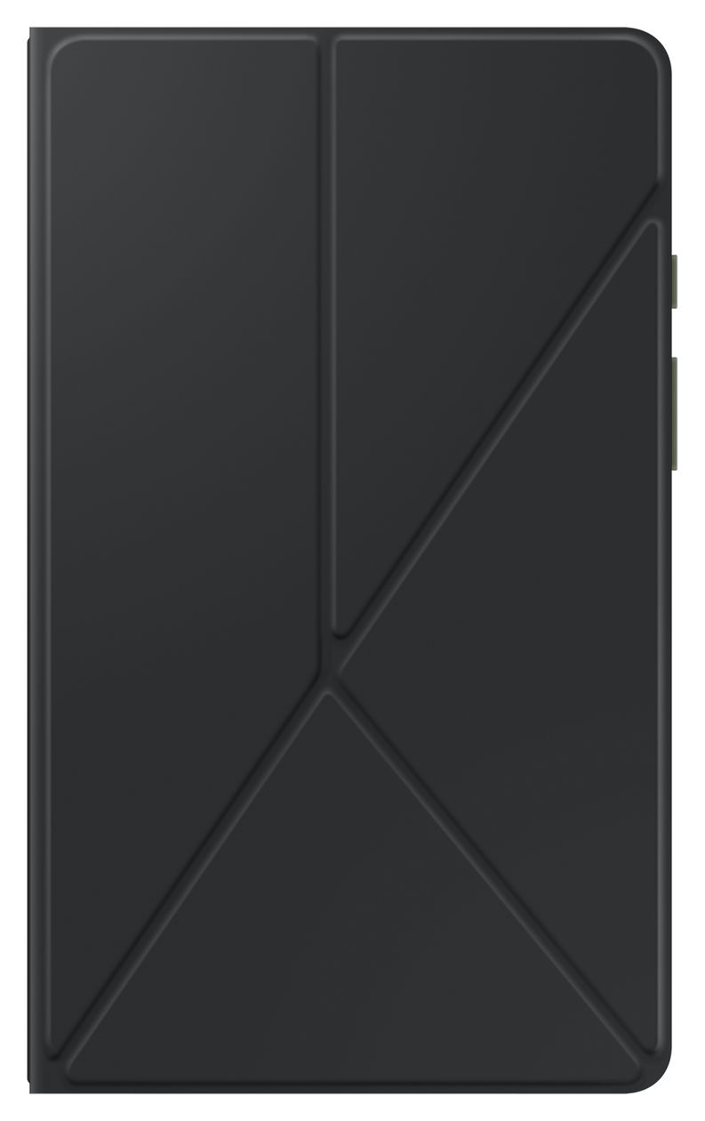 Book Cover Folio für Samsung Galaxy Tab A9 bis 22,1 cm (8.7") Stoßfest, Kratzresistent (Schwarz) 
