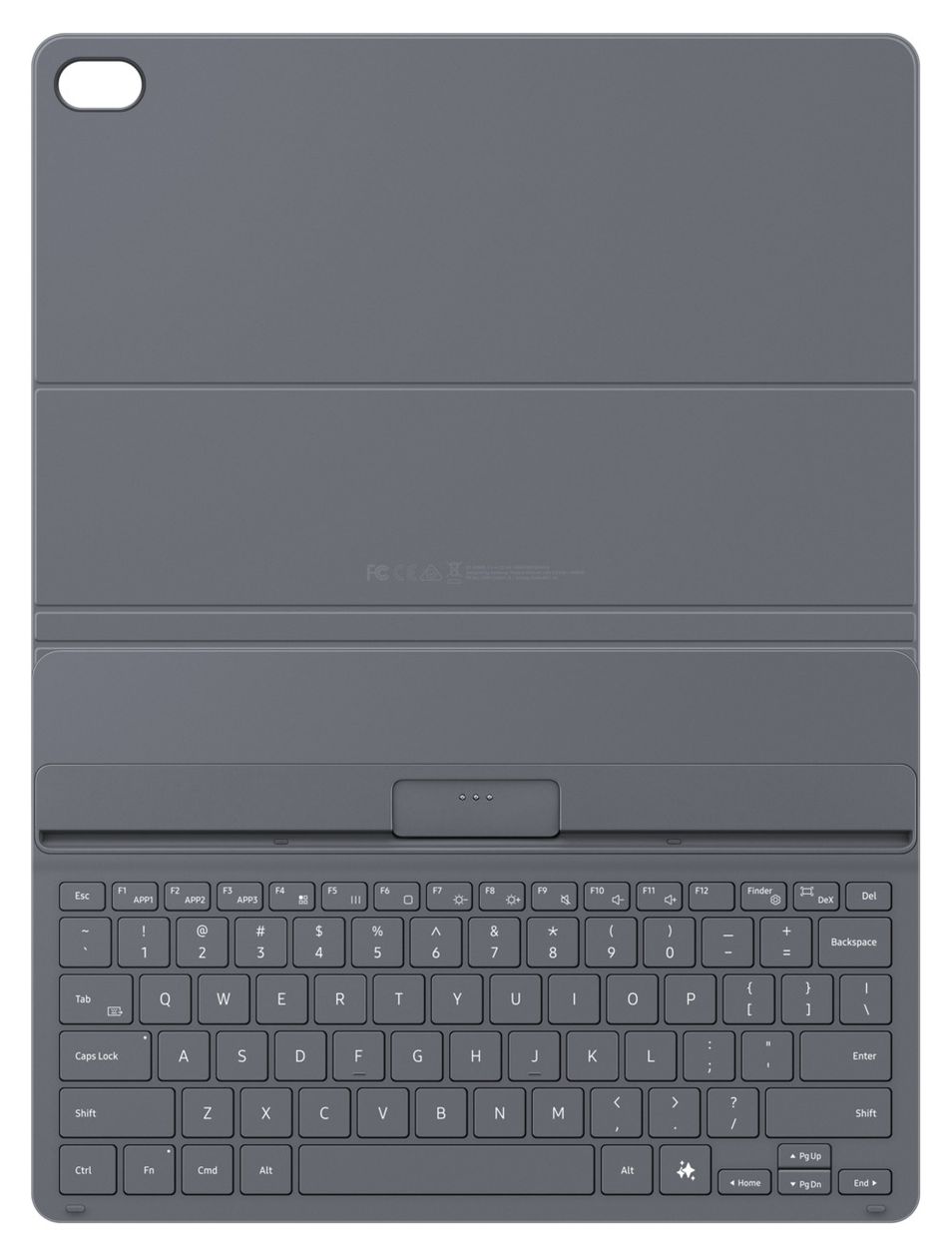 Book Cover Keyboard Slim für das Galaxy Tab S12+ 