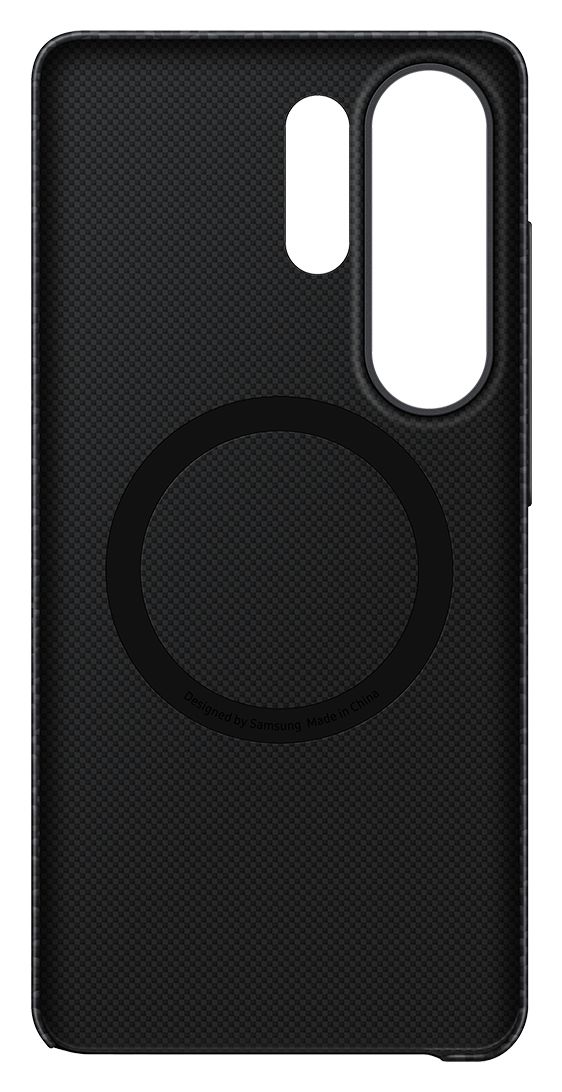 Carbon Magnet Case Cover für Galaxy S26 Ultra (Schwarz) 