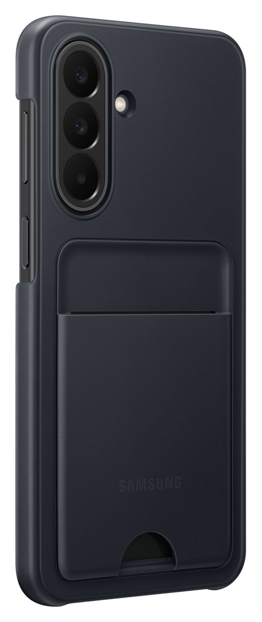 Card Slot Case Cover für Samsung Galaxy A27 5G  (Schwarz) 