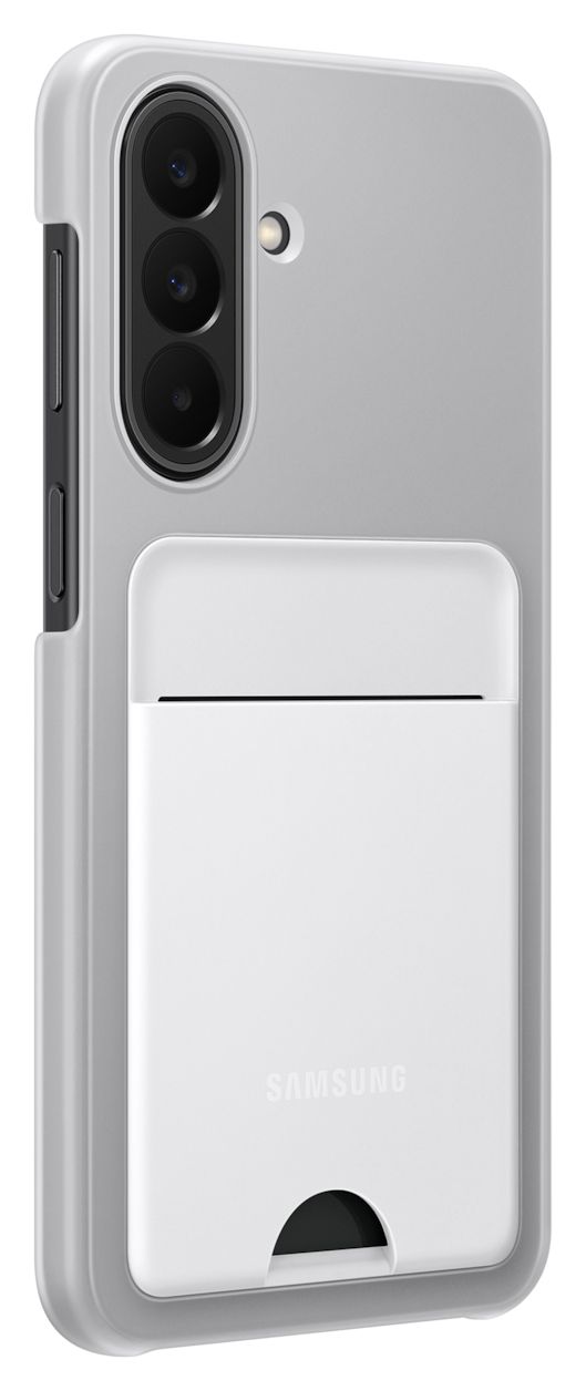 Card Slot Case Cover für Samsung Galaxy A27 5G  (Hellgrau) 