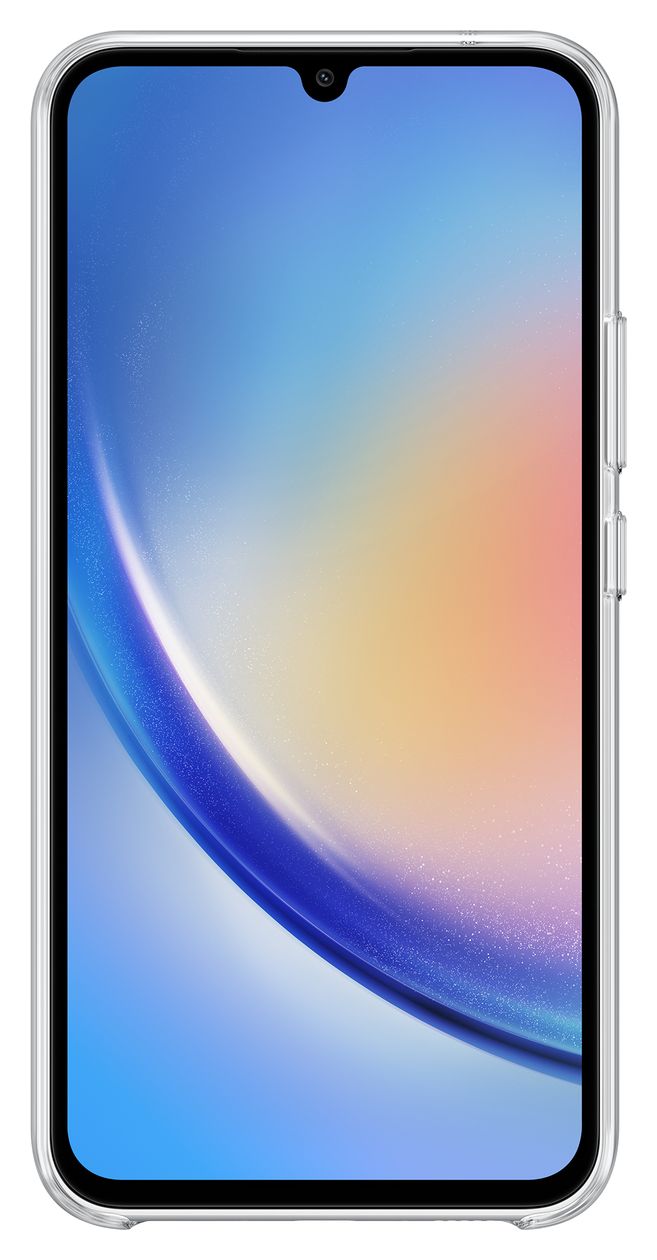 Clear Cover für Samsung Galaxy A34  (Transparent) 