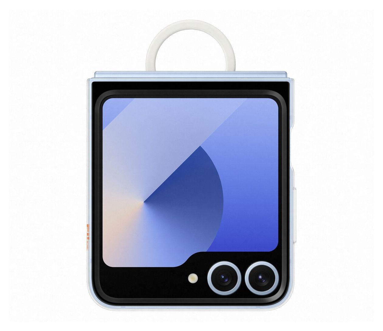 Clear Case Cover für Samsung Galaxy Z Flip6  (Transparent) 