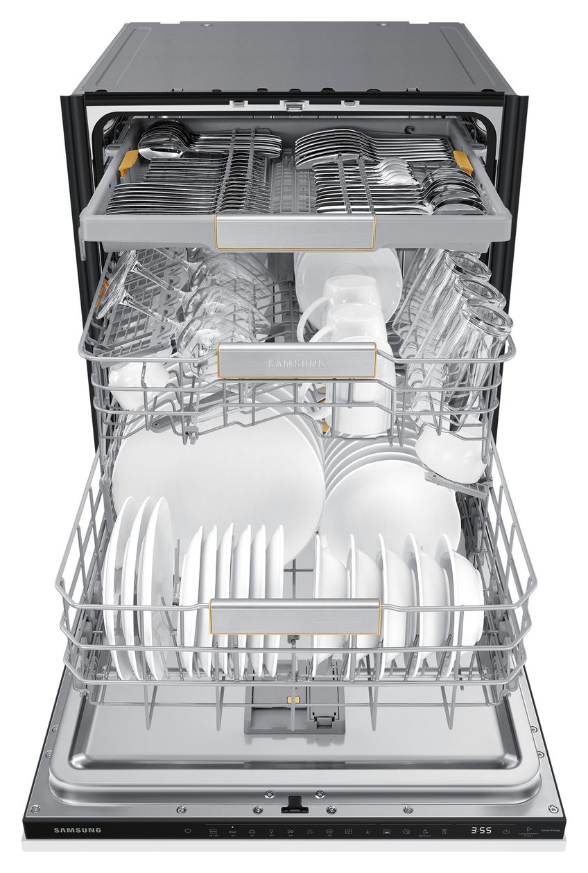 DW60CG880B00EG 60 cm Geschirrspüler vollintegriert (ohne Front) Leise 14 Maßgedecke aquaStop Funktion 