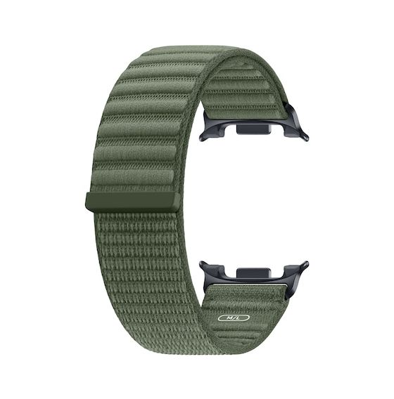 Fabric Band Armband M/L 52 mm Samsung Galaxy Watch9 (Watch8)  (Olive) 