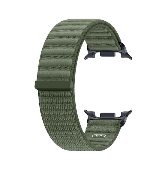 Fabric Band Armband S/M 52 mm Samsung Galaxy Watch9 (Watch8)  (Olive) 