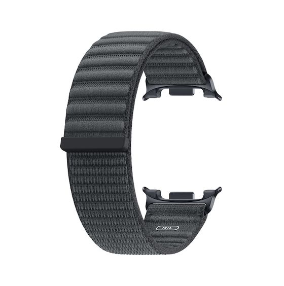 Fabric Band Armband M/L 52 mm Samsung Galaxy Watch9 (Watch8)  (Schwarz) 
