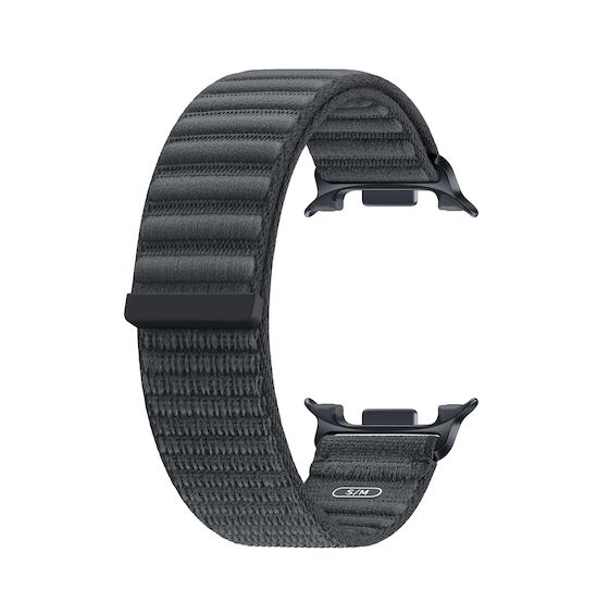 Fabric Band Armband S/M 52 mm Samsung Galaxy Watch9 (Watch8)  (Schwarz) 