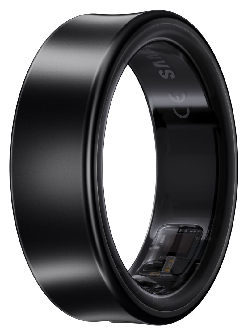 Galaxy Ring Smart Ring Größe 8  (Schwarz) 
