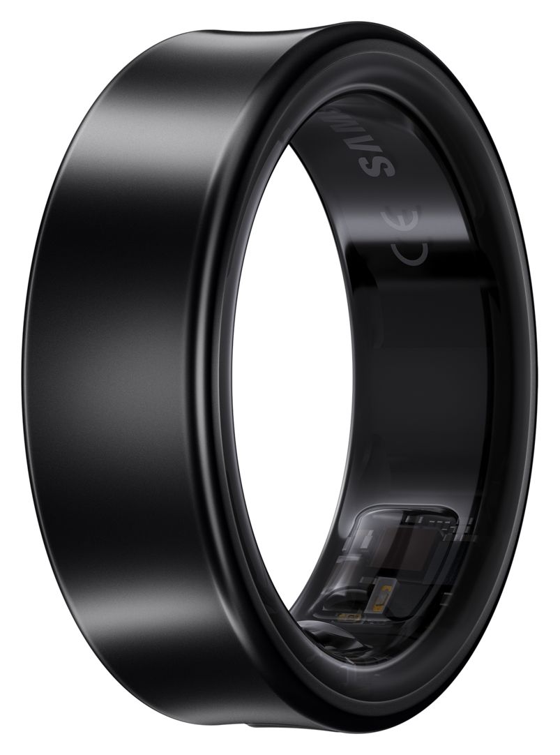 Galaxy Ring Smart Ring Größe 15  (Schwarz) 