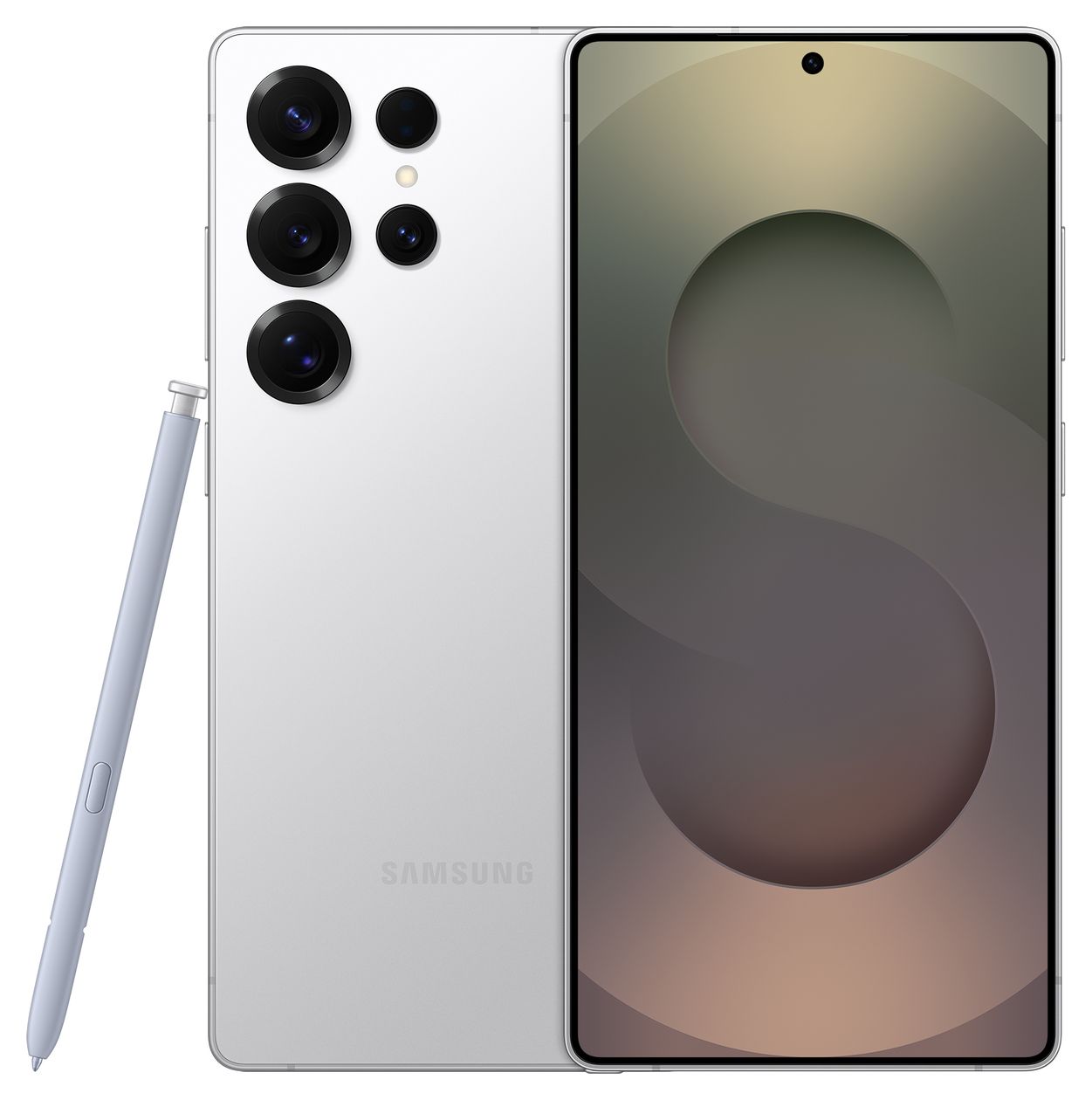 Galaxy S25 Ultra 256 GB 5G Smartphone 17,5 cm (6.9 Zoll) 3,5 GHz Android 200 MP Vierfach Kamera Dual Sim WiFi 7 (Titanium Whitesilver) 