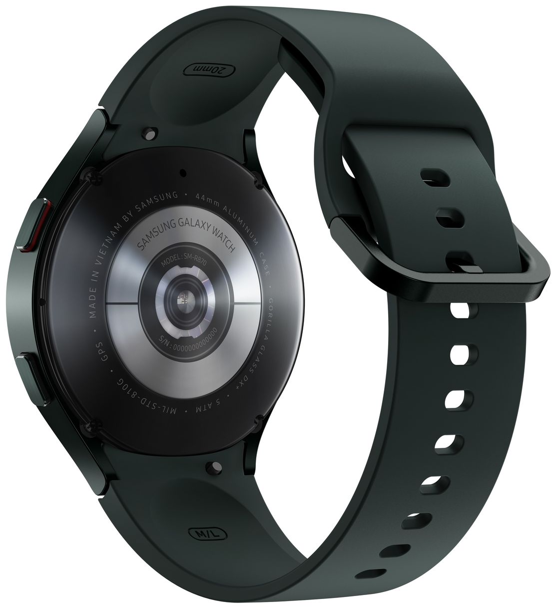 Galaxy Watch 4 Digital 44 mm Smartwatch Rund IP68 4G (Grün) 