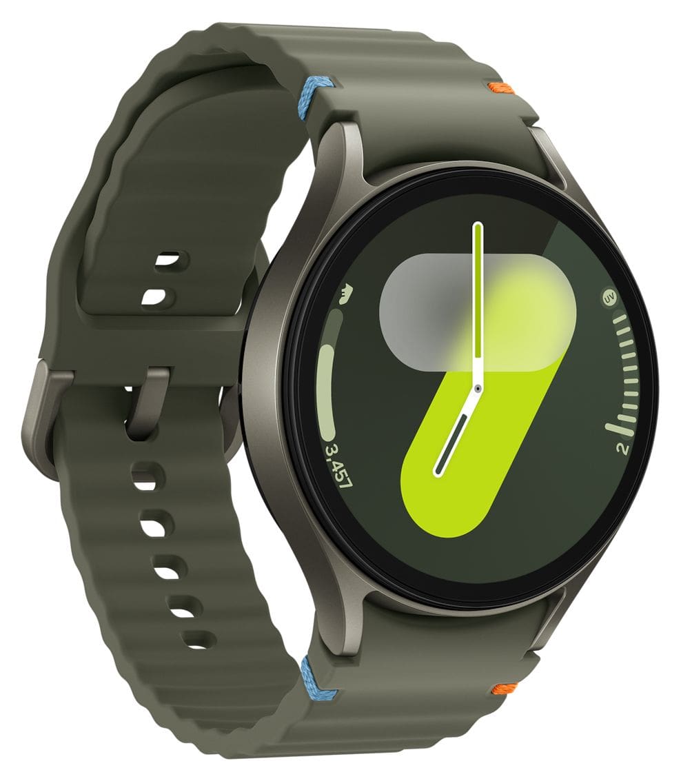 Galaxy Watch7 Digital 44 mm M/L Smartwatch Rund IP68 327 ppi  (Grün) 