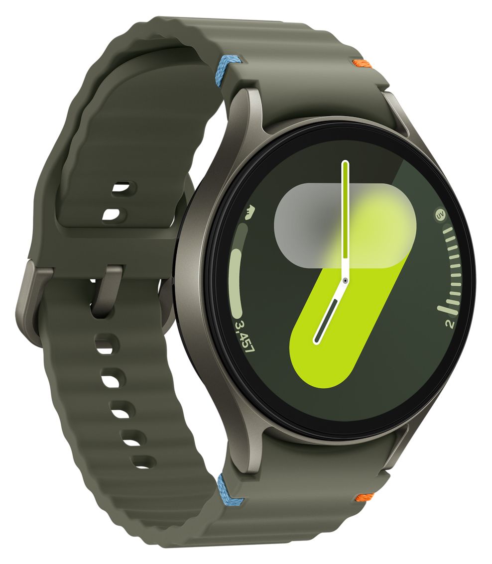 Galaxy Watch7 Digital 44 mm M/L Smartwatch Rund IP68 327 ppi 4G  (Grün) 