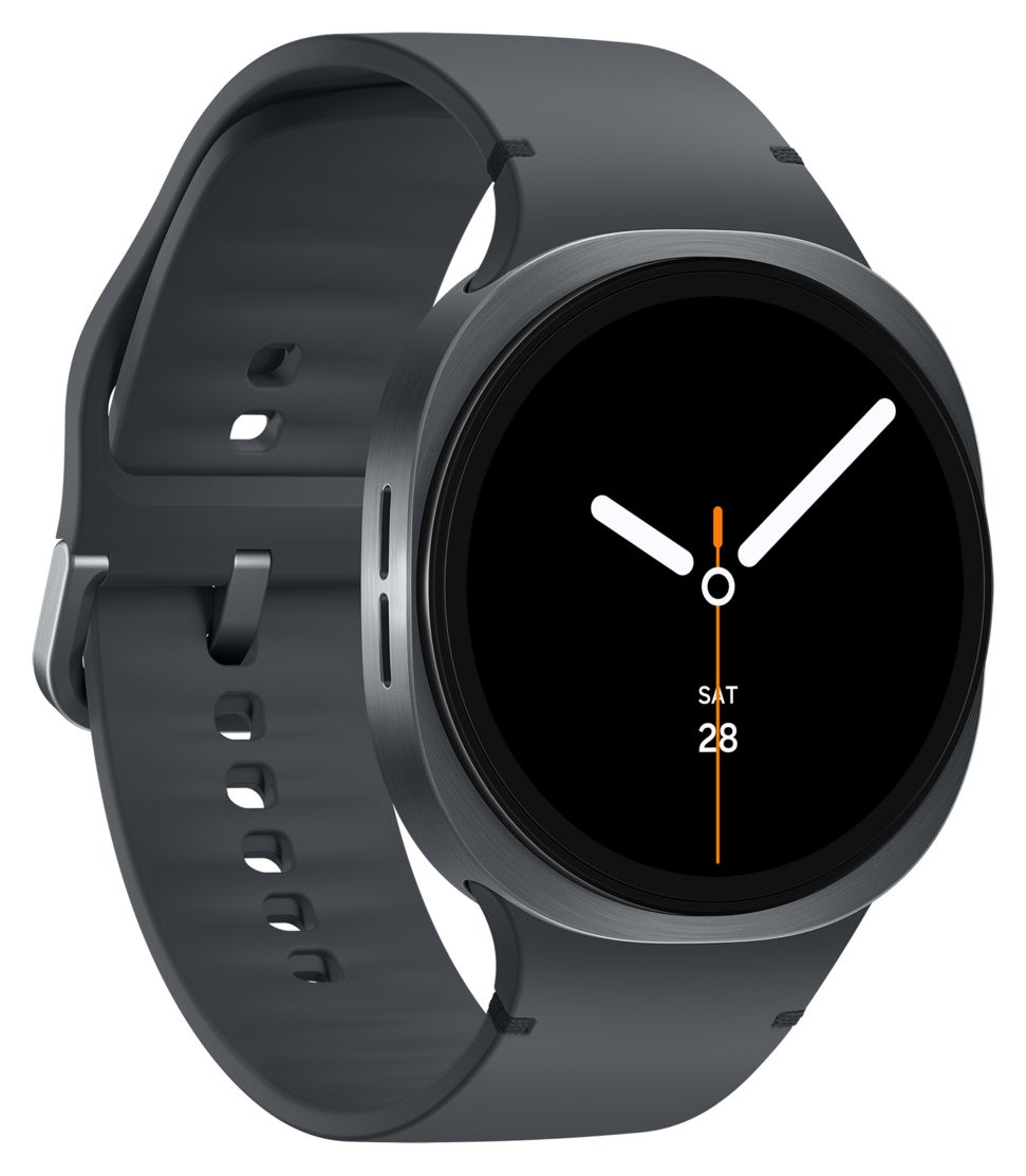 Galaxy Watch8 44 mm M/L Smartwatch Rund IP68 40 h  (Graphit) 