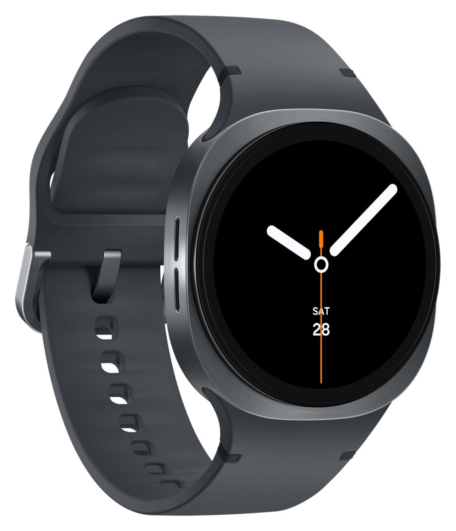 Galaxy Watch8 40 mm Smartwatch Rund IP68 327 ppi 4G  (Graphit) 