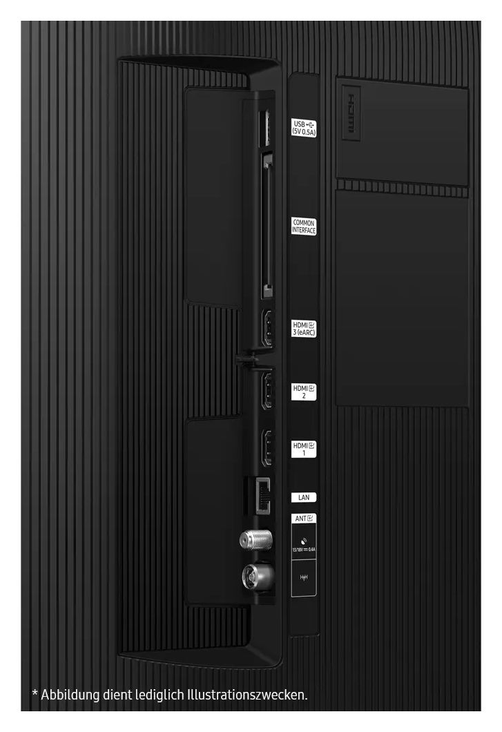 GQ75Q7F5AU QLED 190,5 cm (75 Zoll) Fernseher 4K Ultra HD VESA 400 x 400 mm 