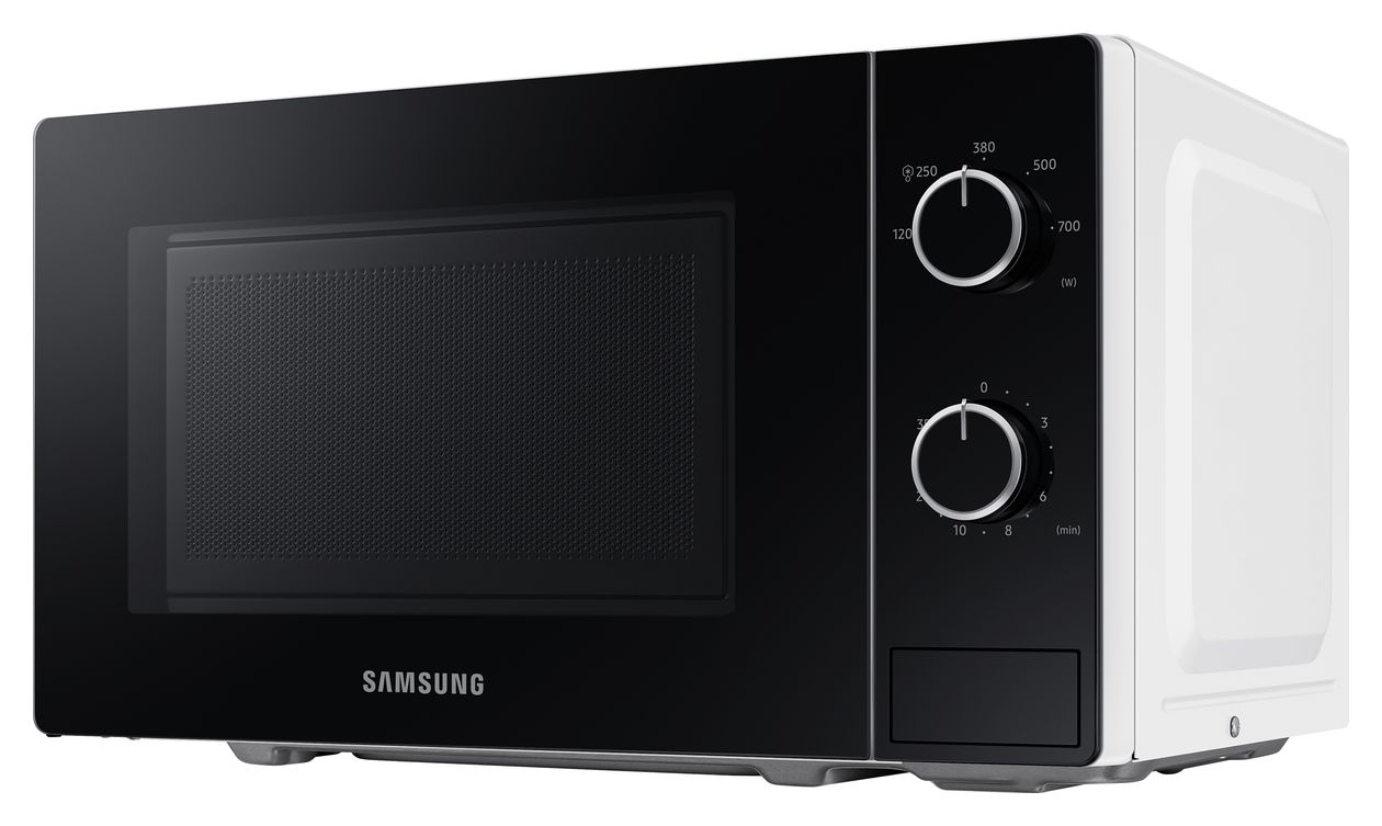 MS20A3010AH Freistehende Mikrowelle 700 W Größe: klein 5 Stufen  (Schwarz, Weiß) 