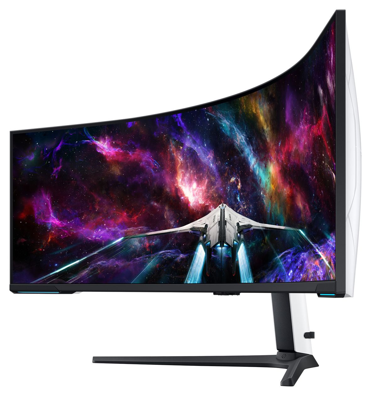 Odyssey Neo G95NC LS57CG954NUXEN 4K Ultra HD Monitor 144,8 cm (57 Zoll) 32:9 1 ms 420 cd/m²  (Weiß) 