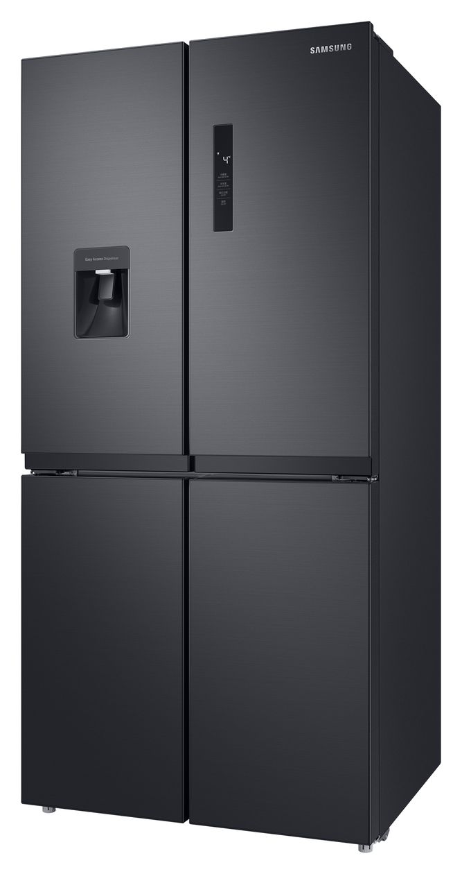 RF48A401EB4EF Side-by-Side Kühl-/ Gefrierkombination French Door 298 kWh NoFrost 1793 mm x 833 mm  (Anthrazit) 