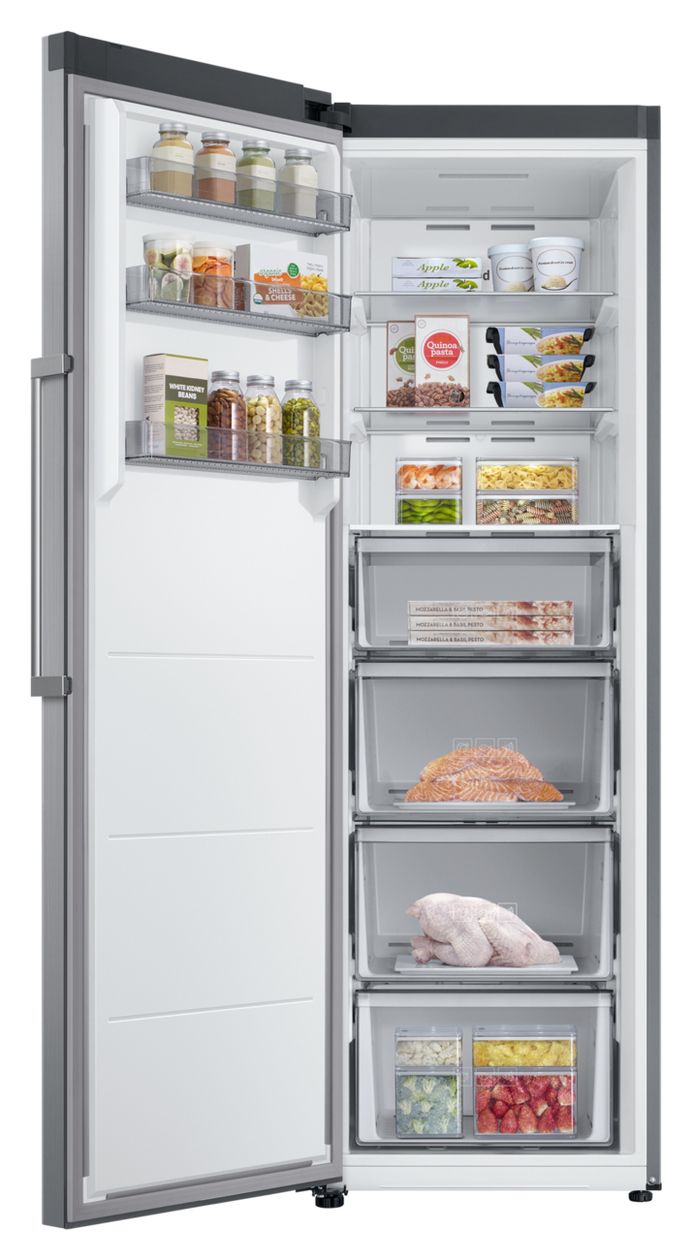 RZ32C7BH6S9 323 l Gefrierschrank 210 kWh Jahr NoFrost  (Edelstahl) 