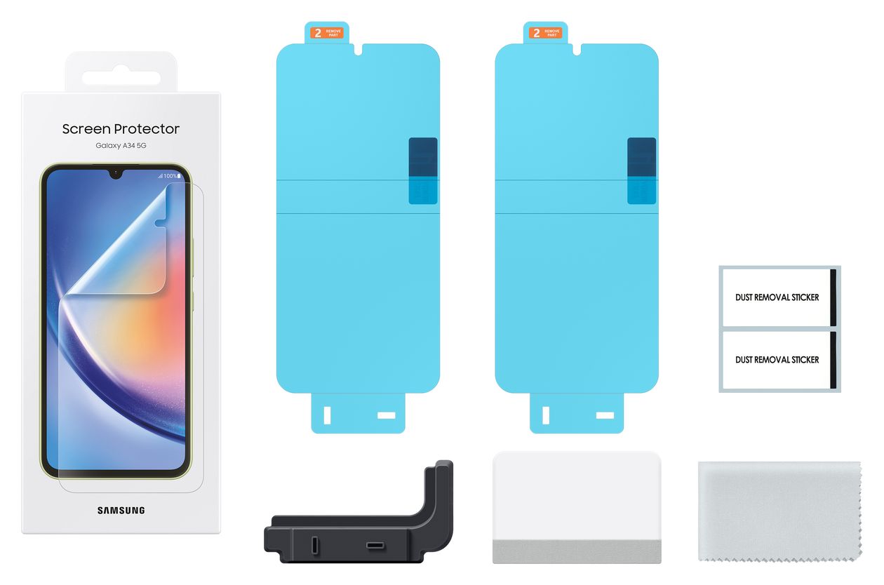 Screen Protector Klare Bildschirmschutzfolie für  Samsung Galaxy A34 5G Kratzresistent 