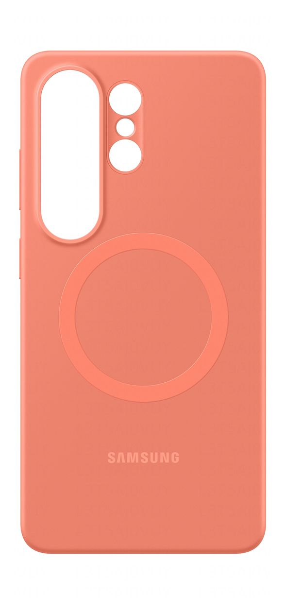 Silicone Magnet Case Cover für Samsung Samsung S26 Ultra  (Koralle) 