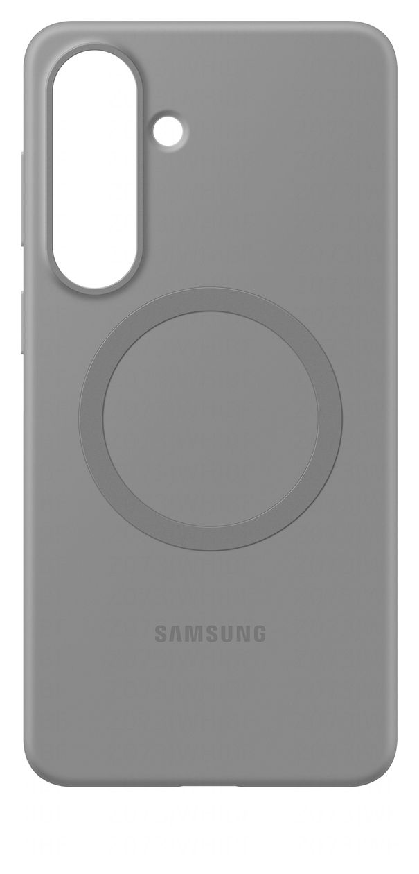 Silicone Magnet Case Cover für Samsung Samsung S26 Plus  (Grau) 