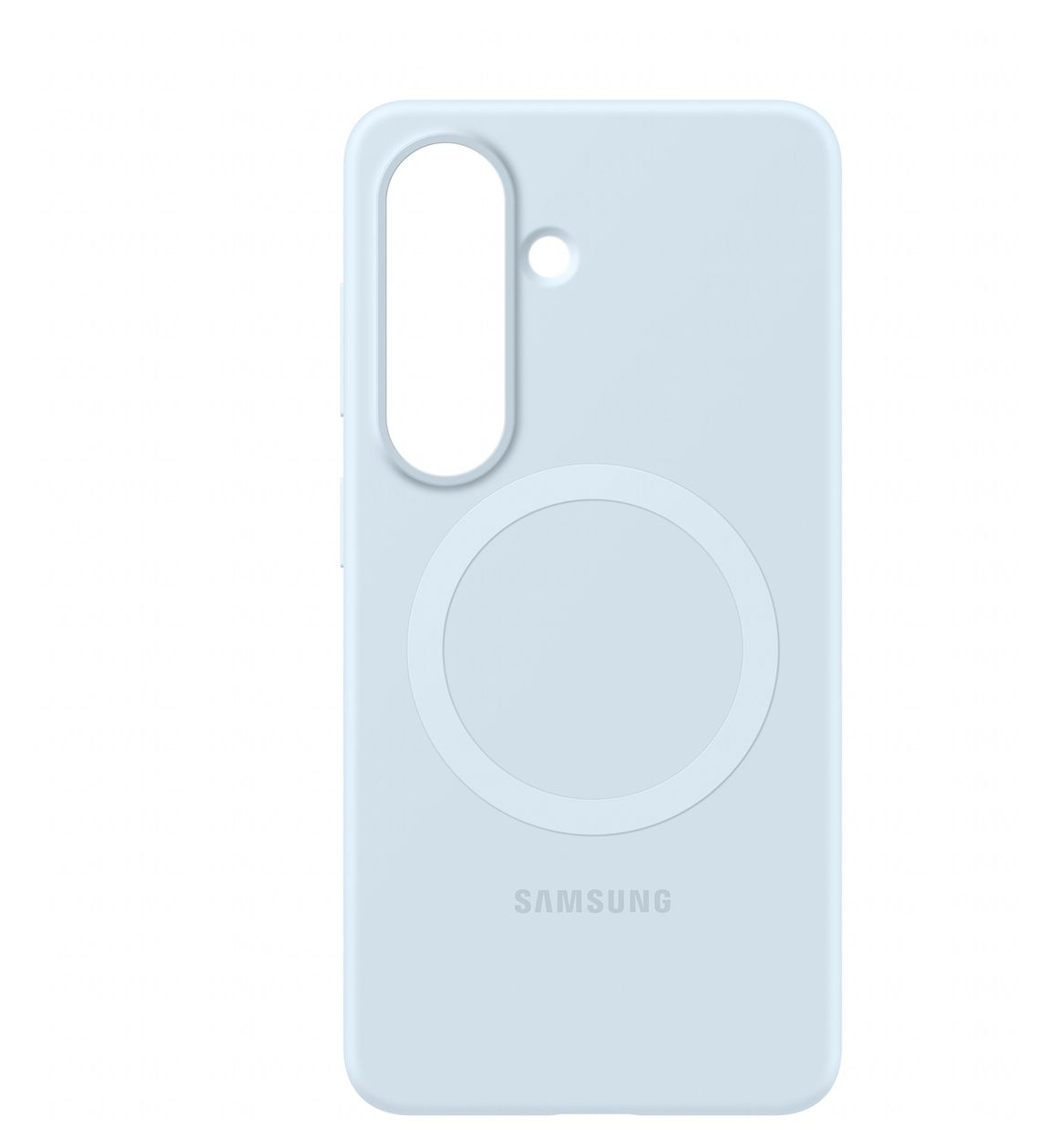 Silicone Magnet Case Cover für Samsung Samsung S26  (Hellblau) 