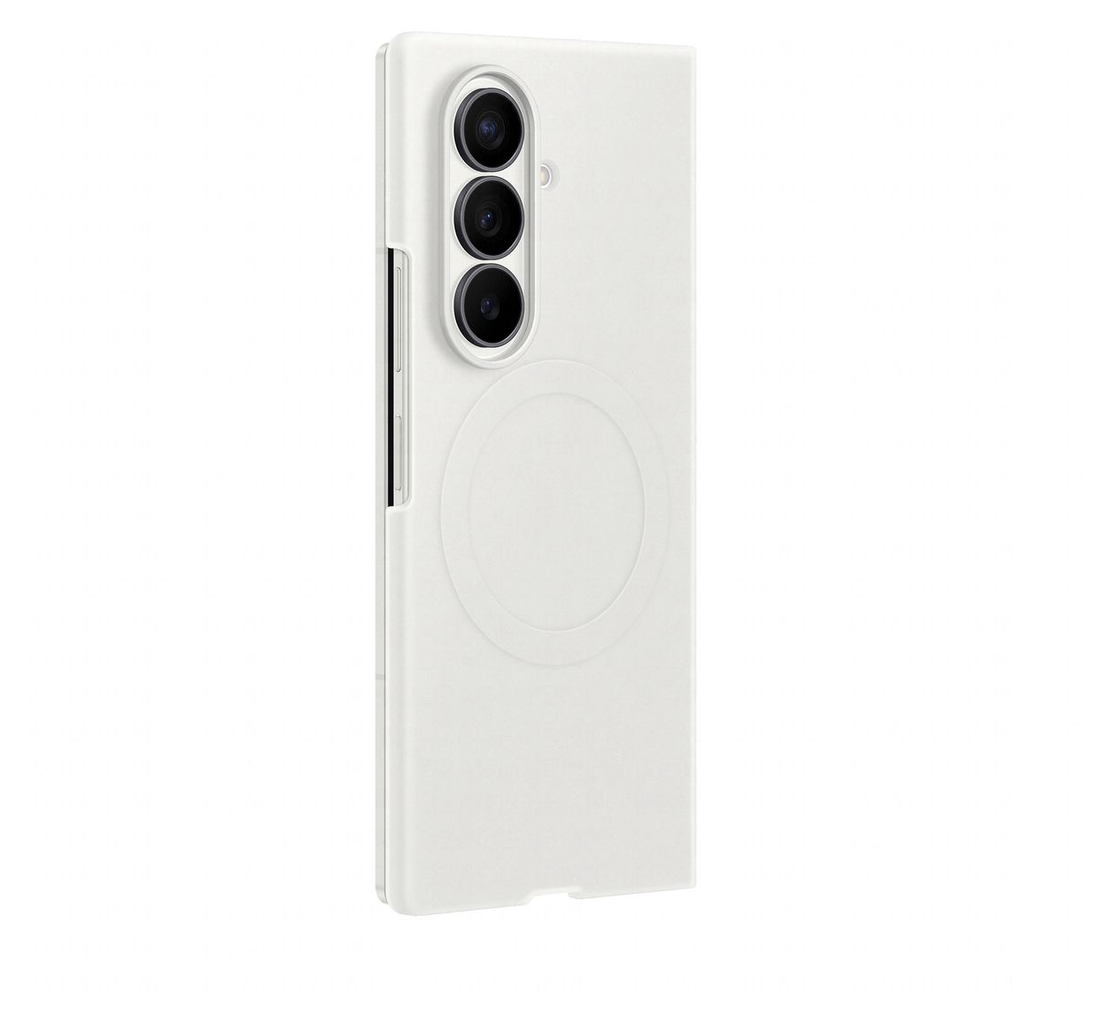 Silicone Magnet Case Cover für Samsung Z Fold8  (Weiß) 