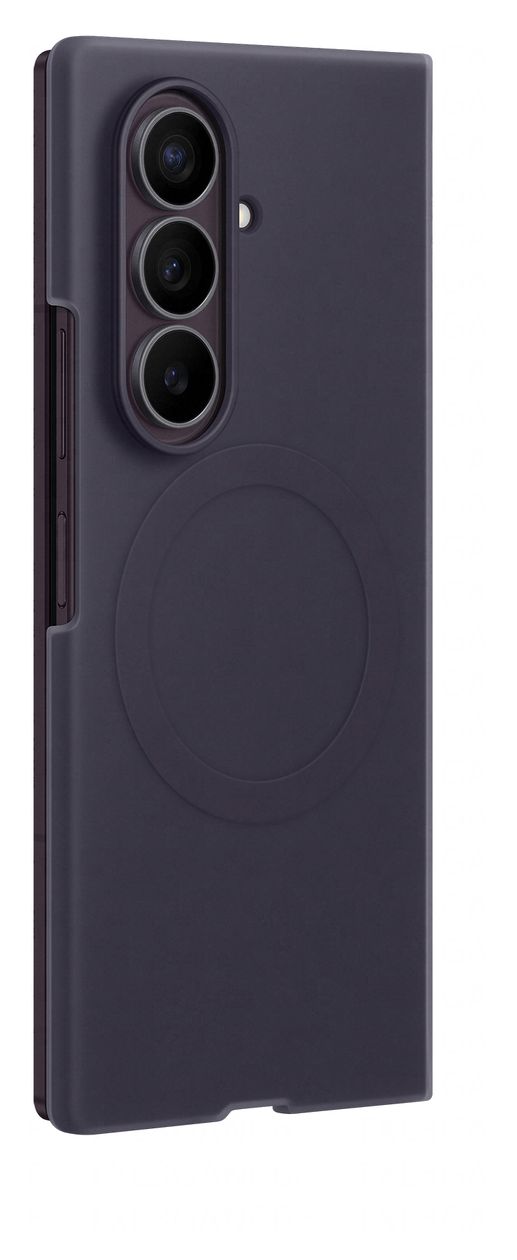 Silicone Magnet Case Cover für Samsung Z Fold8  (Violett) 