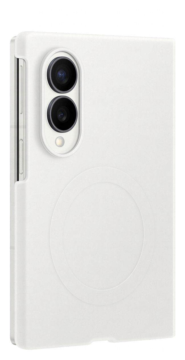 Silicone Magnet Case Cover für Samsung Z Fold8  (Weiß) 