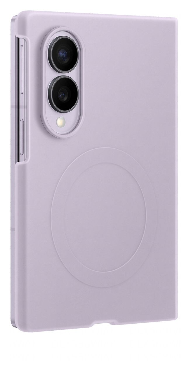 Silicone Magnet Case Cover für Samsung Z Fold8  (Violett) 