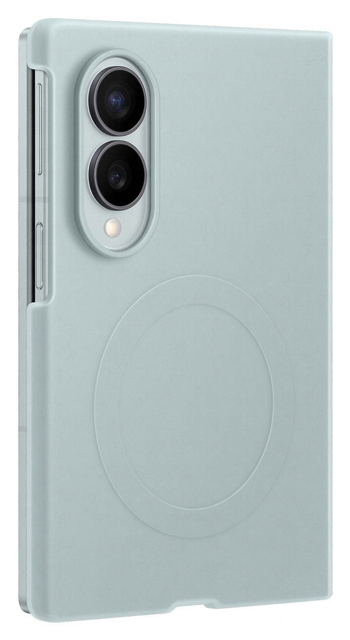 Silicone Magnet Case Cover für Samsung Z Fold8  (Grün) 