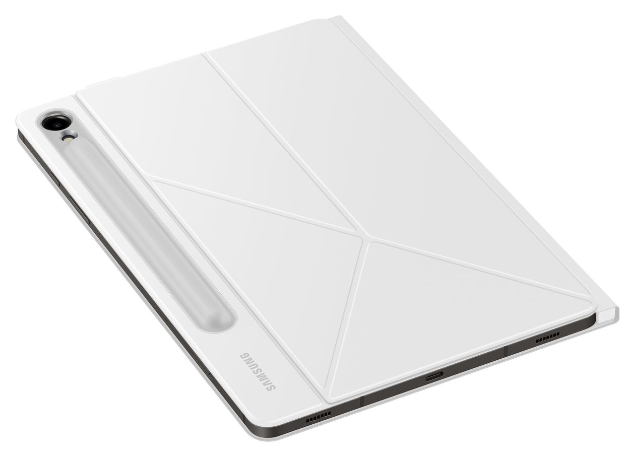 Smart Book Cover für Samsung Galaxy Tab S9/S9 FE/S10 FE/S10 Lite bis 27,9 cm (11") (Weiß) 
