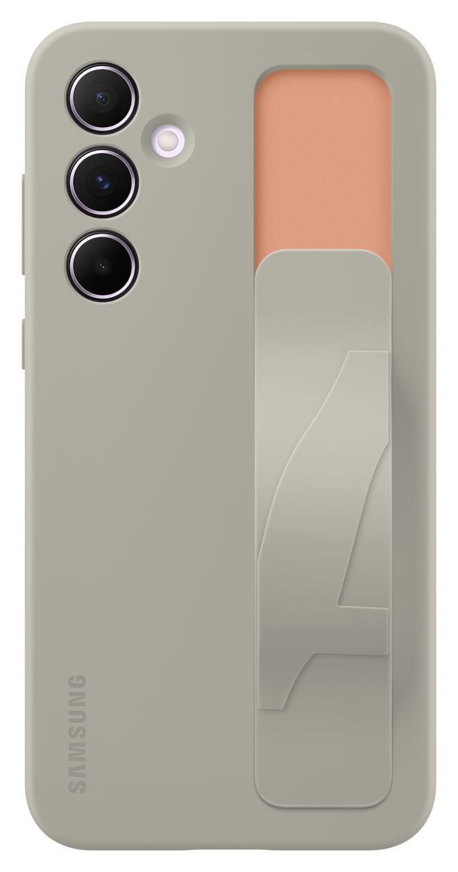 Standing Grip Cover für Samsung Galaxy A55  (Grau) 