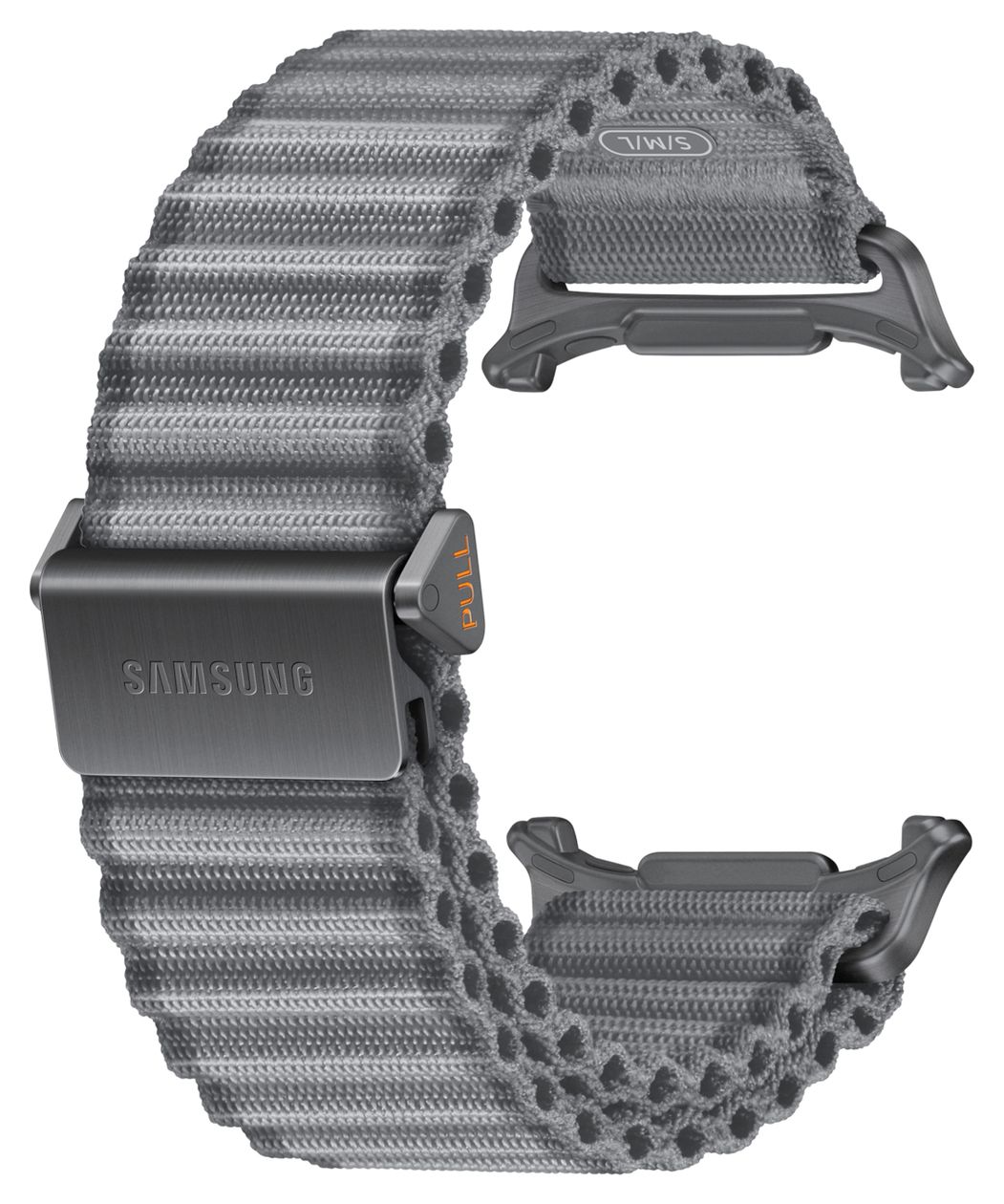 Trail Band Armband  52 mm Samsung Galaxy Watch Ultra2  (Grau) 