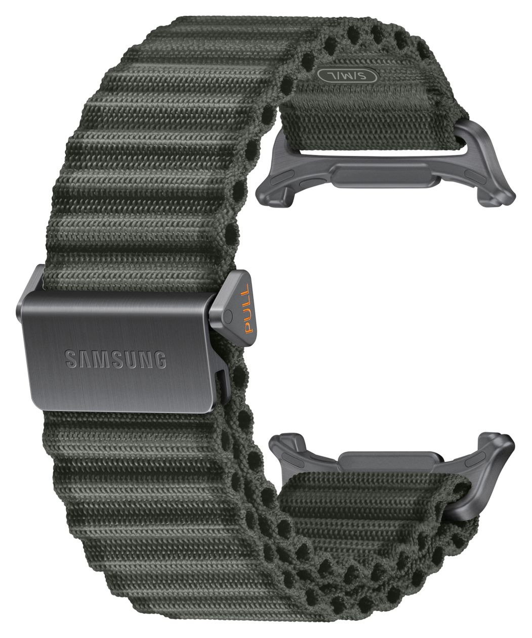 Trail Band Armband  52 mm Samsung Galaxy Watch Ultra2  (Olive) 