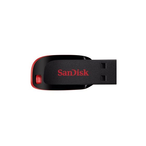 Cruzer Blade USB Typ-A Stick 64 GB  (Schwarz, Rot) 